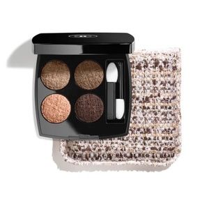 CHANEL Les 4 Ombres Tweed : Multi-Effect Quadra Eyeshadow TWEED BRUN ET ROSE